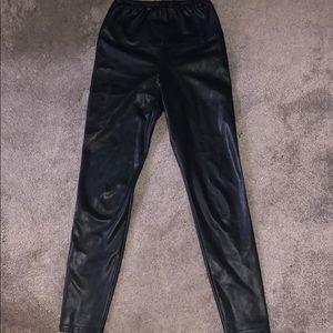 Aritzia Daria Pant Leather Leggings